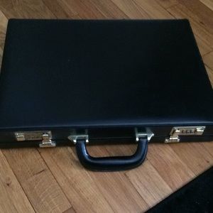 Leather briefcase